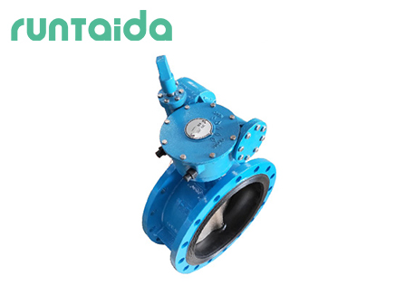 Butterfly valve for underground pipe network