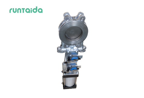 SS Pneumatic knife gate valve