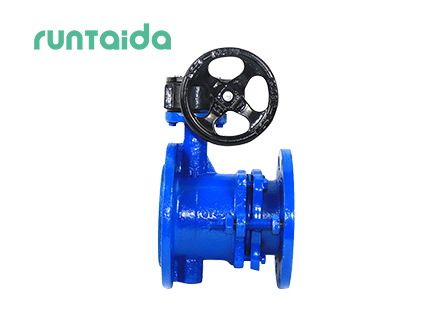 telescopic flanged butterfly valve