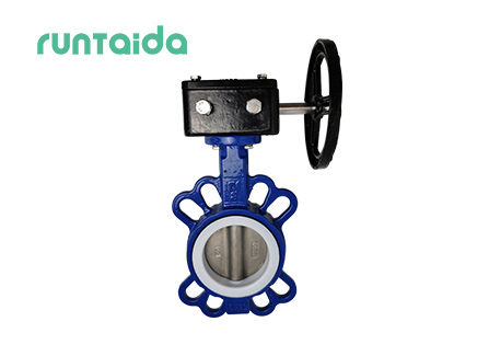 PTFE lined wafer butterfly valve